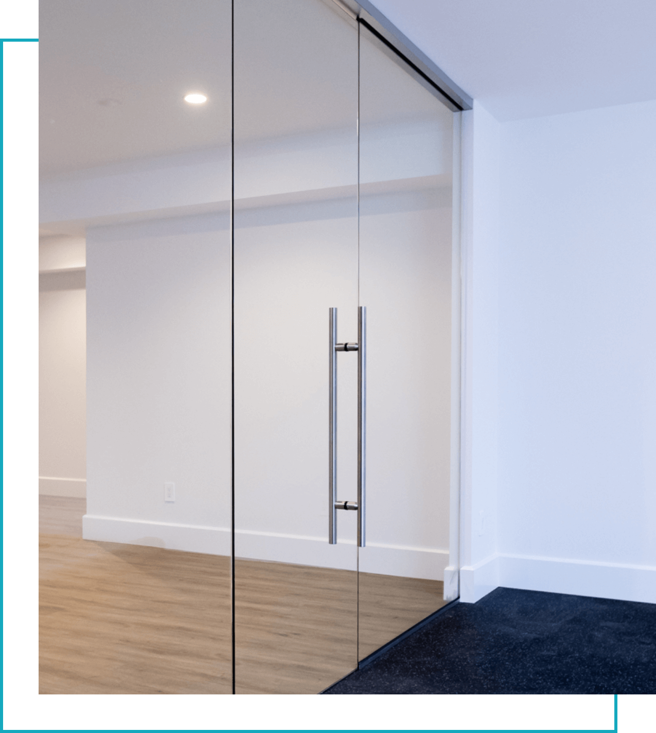 gym entry specialty glass doors (2)